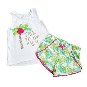 Palm Tree Shorts Outfit 5/6 Palm Tree Summer -matches Tommy Bahama or Lilly